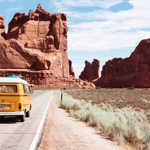Road trip in the West